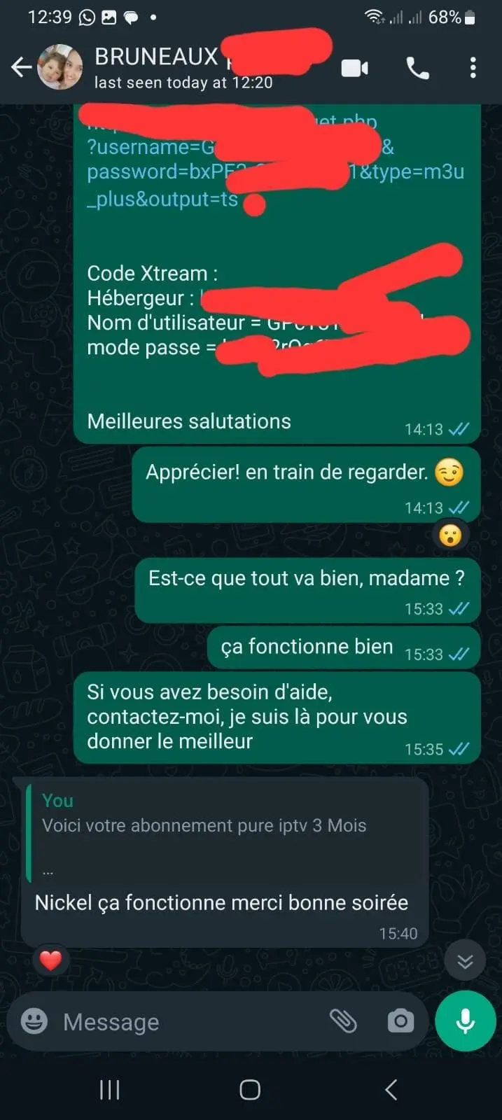 Avis client 3