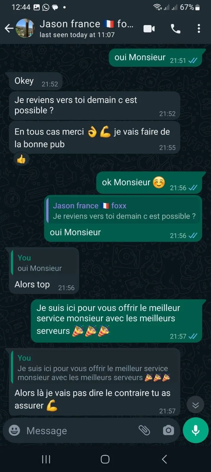 Avis client 5