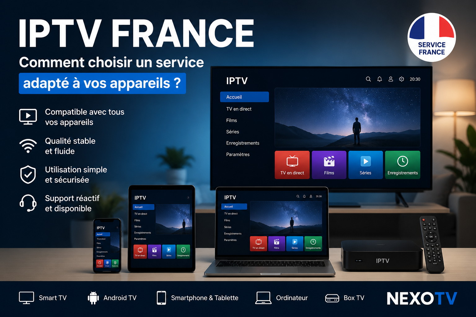 Meilleur IPTV : critères pour comparer les services