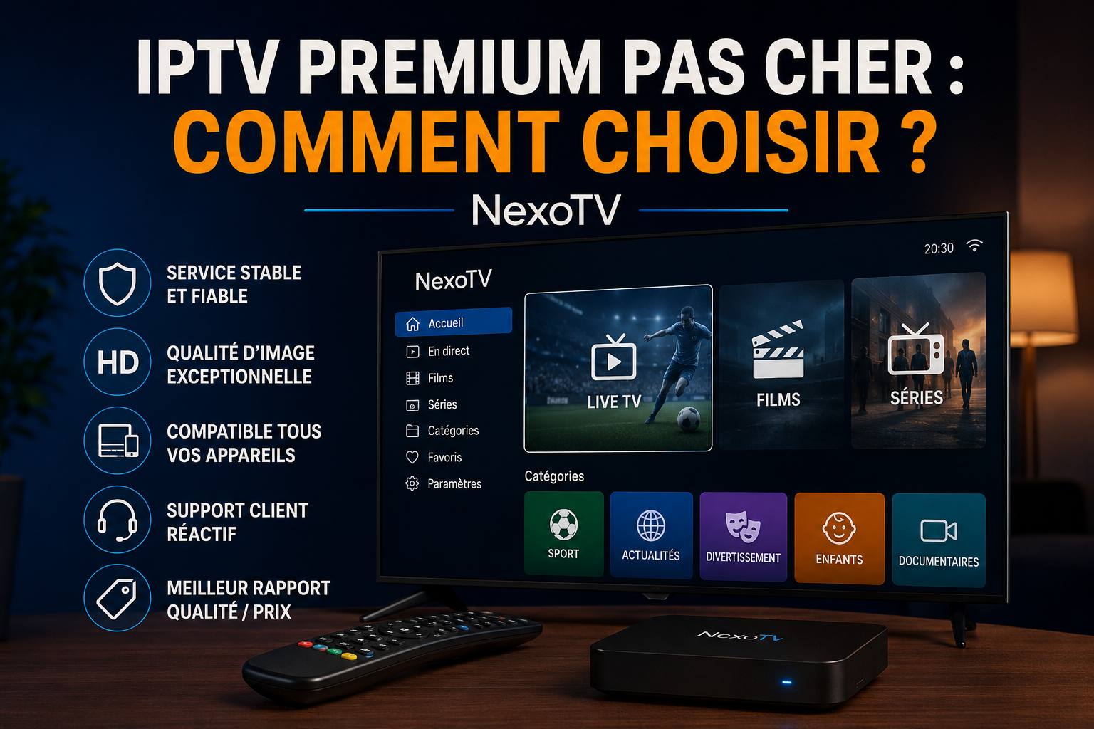 IPTV Premium Pas Cher : Comment Choisir ?