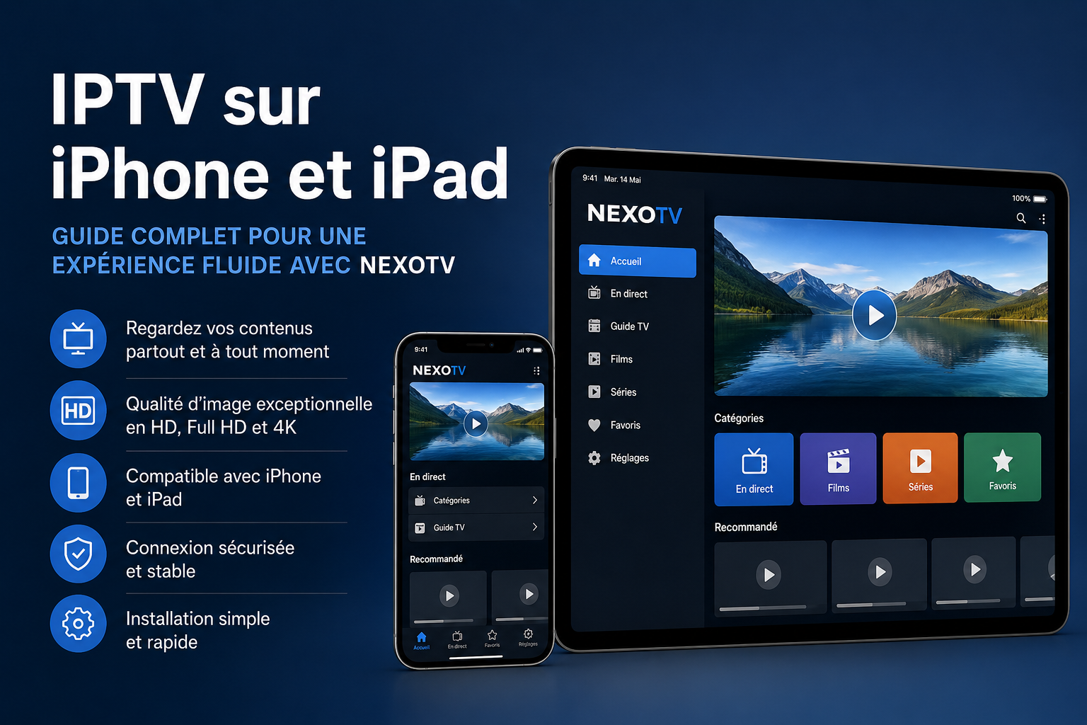 IPTV sur iPhone et iPad